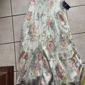 Chaps Womens Floral Skirt